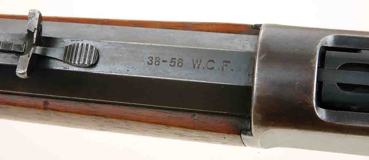 After developing many more centerfire cartridges, Winchester began adding the powder charge weight to its cartridge designations.